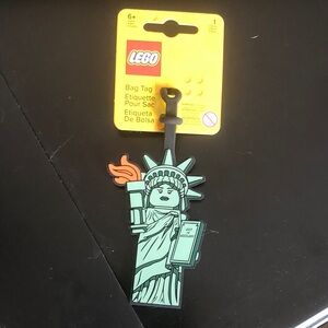 LEGO Liberty Bag Tag with Green and Orange